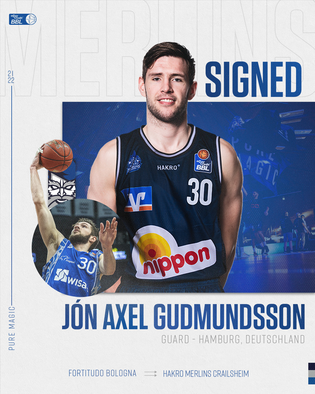 Gudmundsson signed post