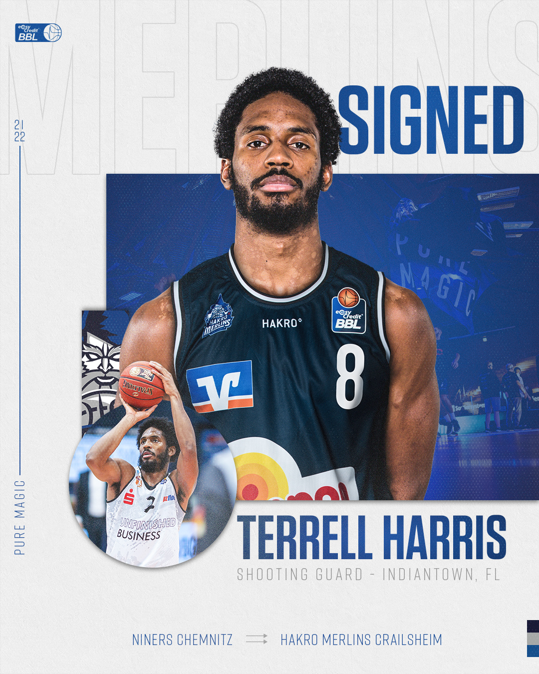 Terrell Harris Signed FeedHP