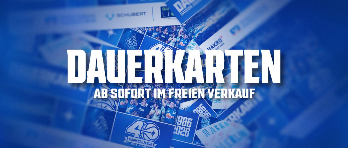 Aktuelles Bild: Grafik zum Dauerkartenverkauf der HAKRO Merlins Crailsheim