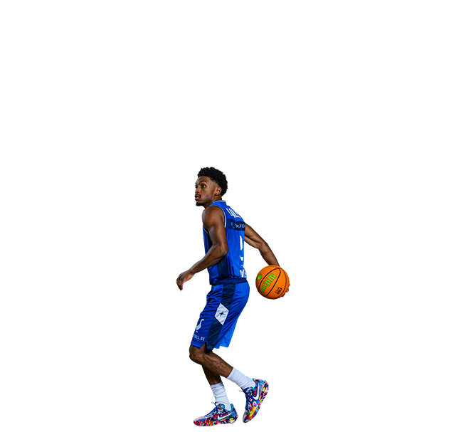 Actionfoto von Keyshaun Langley