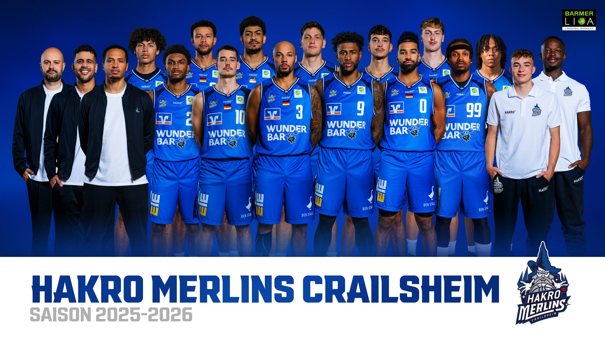 Teamfoto HAKRO Merlins