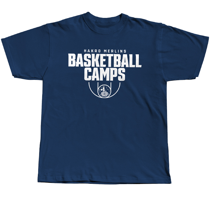T-Shirt zum Merlins Basketball Camp