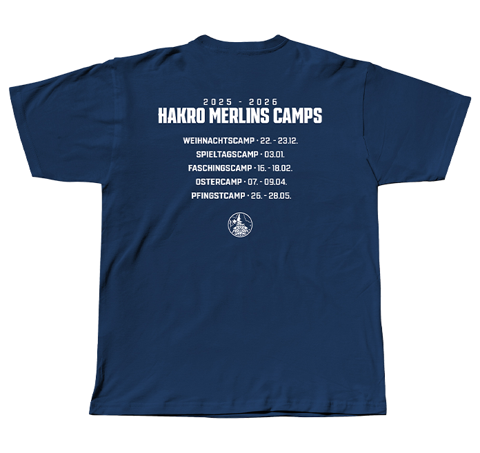 T-Shirt zum Merlins Basketball Camp