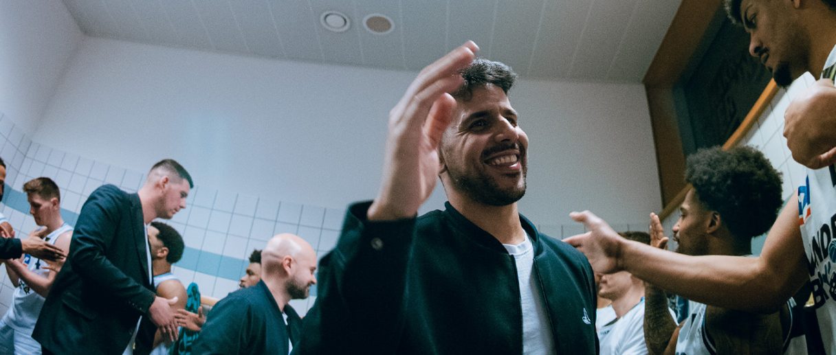 Aktuelles Bild: Jordi Salto in der Kabine