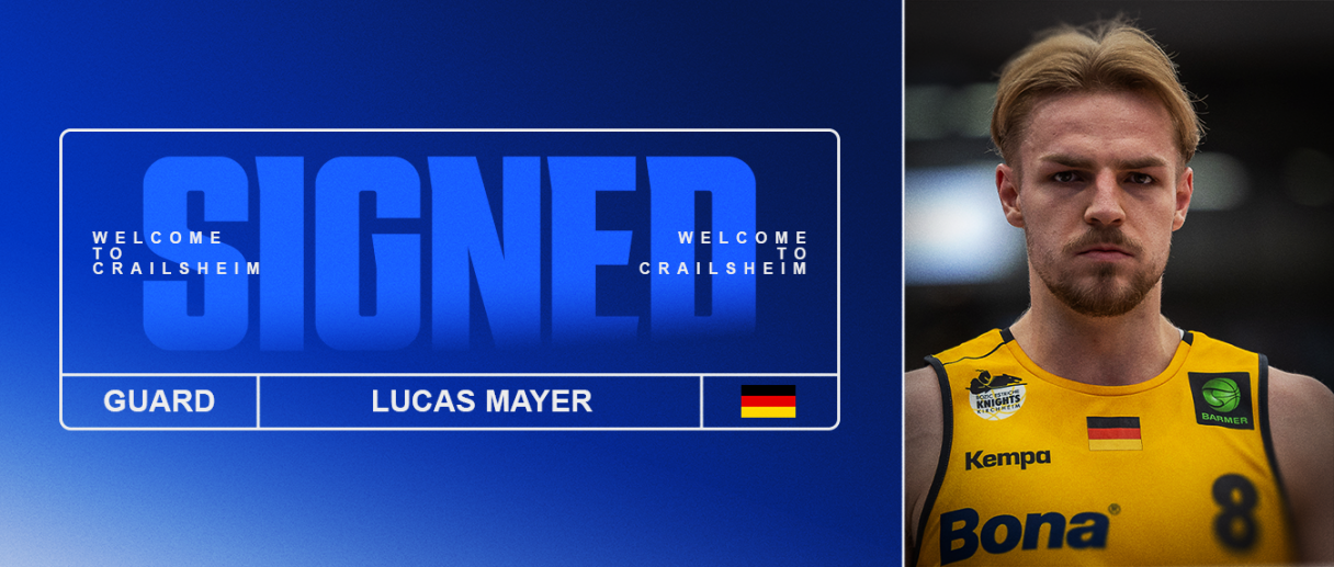 Aktuelles Bild: Lucas Mayer wechselt zu den Merlins