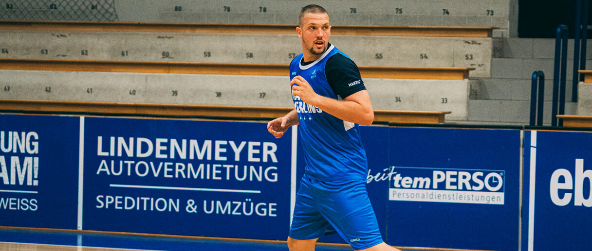 Aktuelles Bild: Marko Dordevic beim Training in Crailsheim
