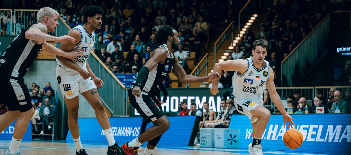 Gianni Otto beim Dribbling