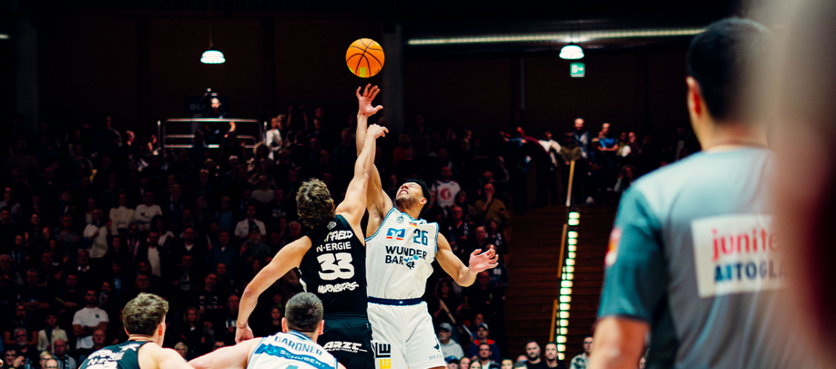 Basketball Sprungball Crailsheim gegen Nürnberg