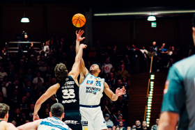Basketball Sprungball Crailsheim gegen Nürnberg