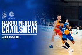 Highlights zum Auswärtssieg der HAKRO Merlins in Bayreuth