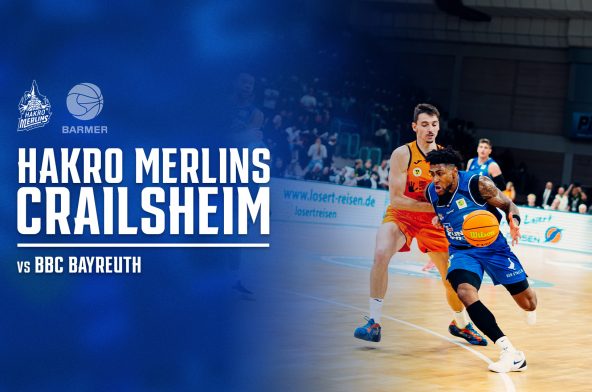 Highlights zum Auswärtssieg der HAKRO Merlins in Bayreuth