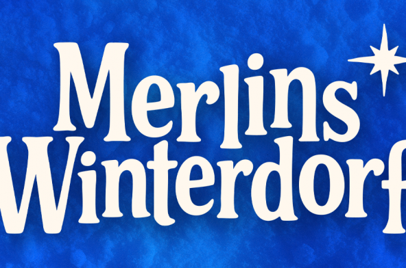 Merlins Winterdorf Grafik