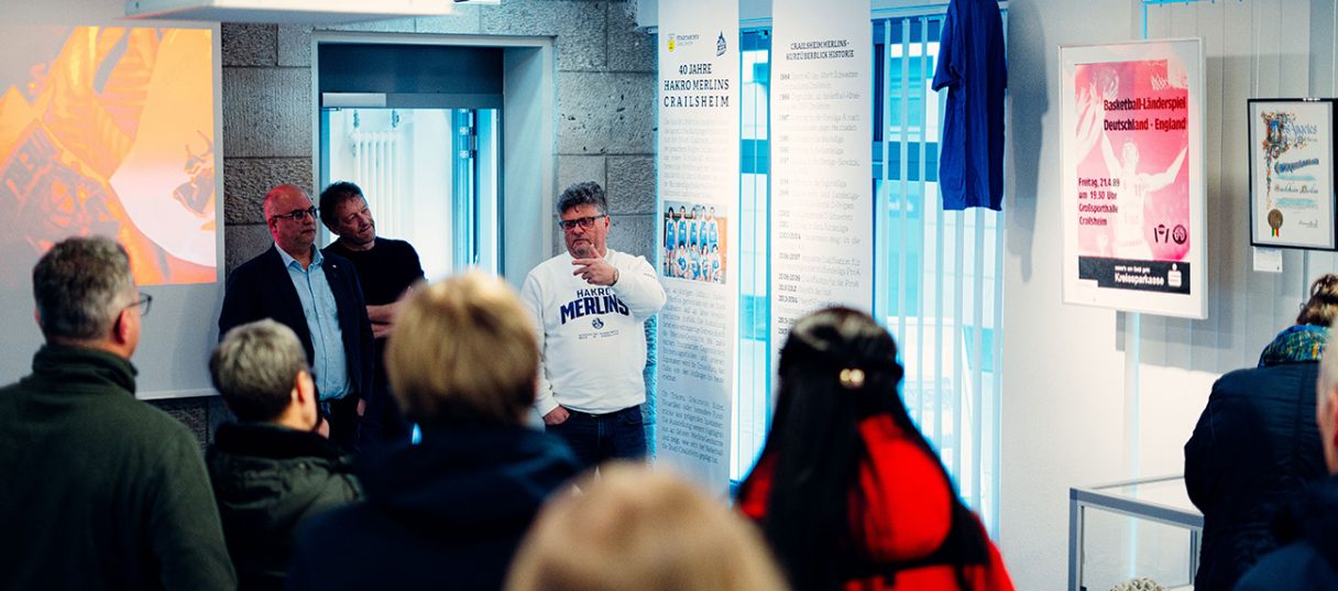 Führung durch Ausstellung von Martin Romig