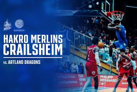 Anthony Gaines beim Dunking