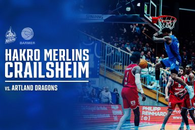 Anthony Gaines beim Dunking