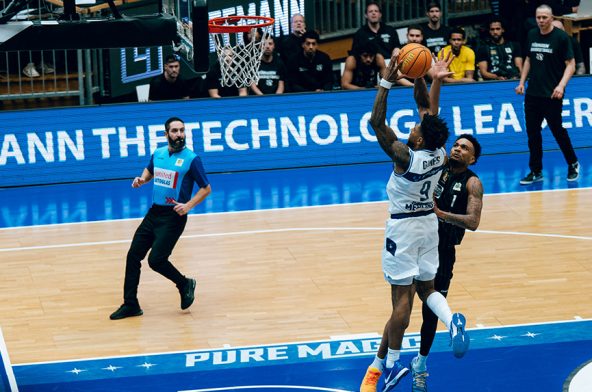 Anthony Gaines beim Mitteldistanzwurf