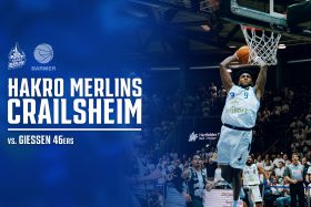 Anthony Gaines beim Dunk