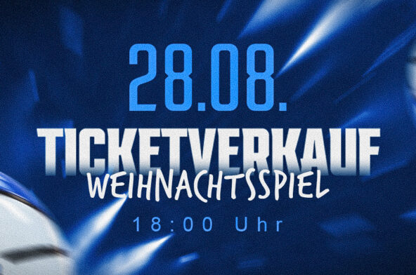 Ticketverkauf Weihnachtsspiel