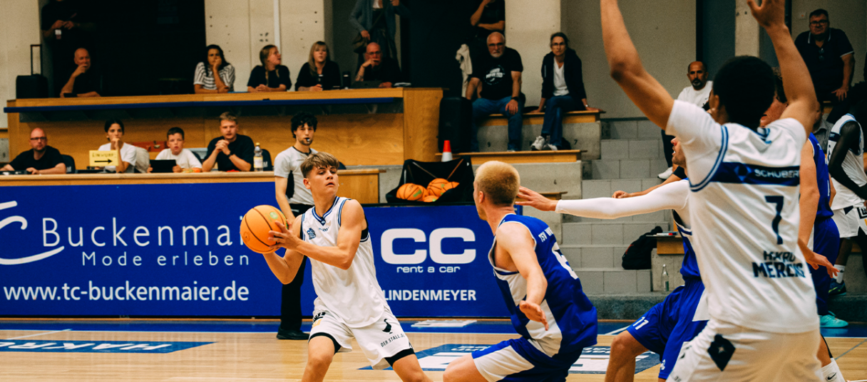 Linus Ohr im Spielaufbau